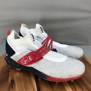 Under‎ Armour Harper 8 Low ST USA Metal Baseball Cleats Mens 15 Performance